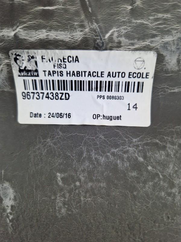 Moquette PEUGEOT 208 1 PHASE 2 Diesel - 1