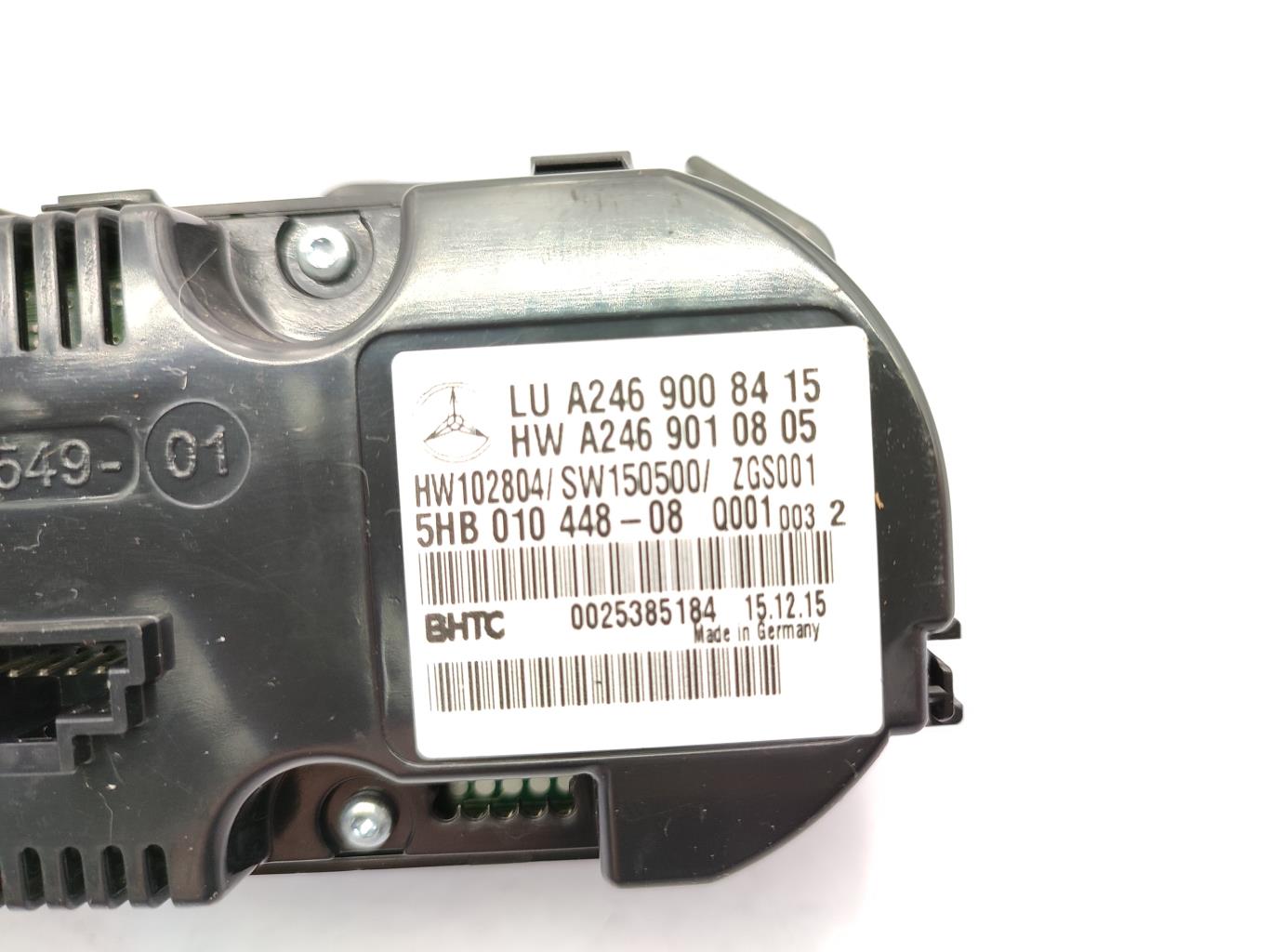 Commande chauffage MERCEDES CLASSE CLA 117 SHOOTING BREAK Essence - 1