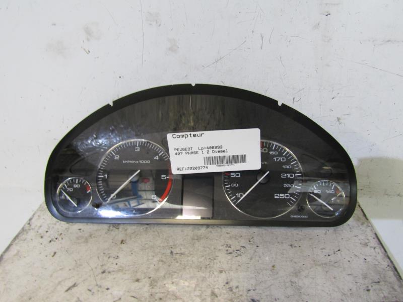 Compteur PEUGEOT 407 PHASE 1 Diesel - 1
