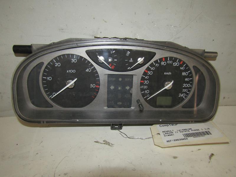Compteur RENAULT LAGUNA 2 PHASE 1 BREAK Diesel - 1