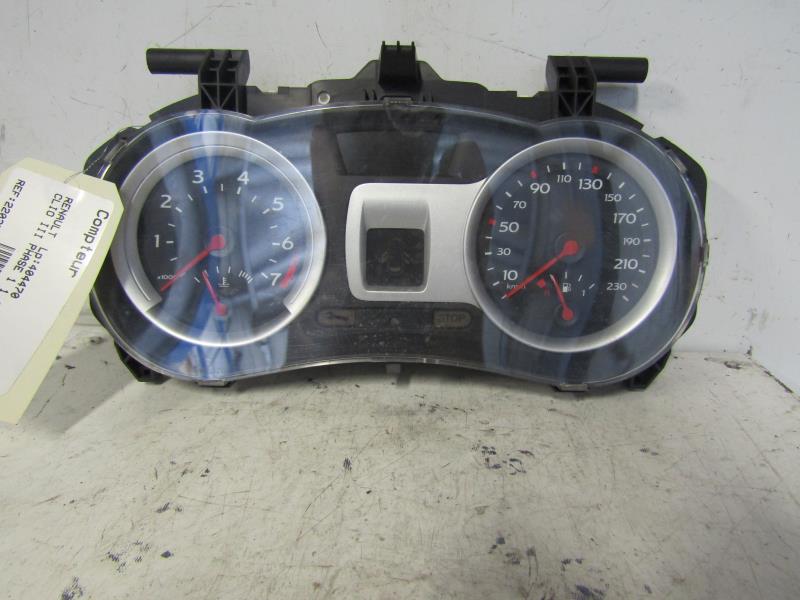Compteur RENAULT CLIO 3 PHASE 1 Essence - 1