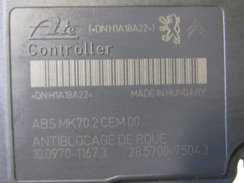 Blocco ABS (antibloccaggio freni) CITROEN C3 2 PHASE 1 Diésel - 1