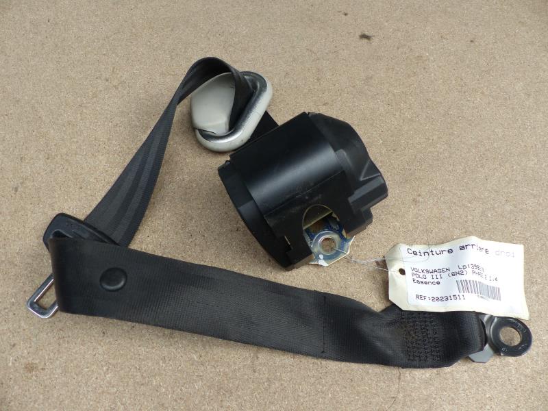 Cintura di sicurezza posteriore destra VOLKSWAGEN POLO 3 PHASE 2 Gasolina - 1