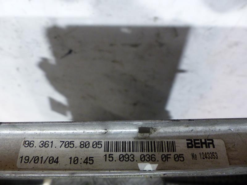 Radiateur eau CITROEN C5 1 PHASE 1 Essence - 1