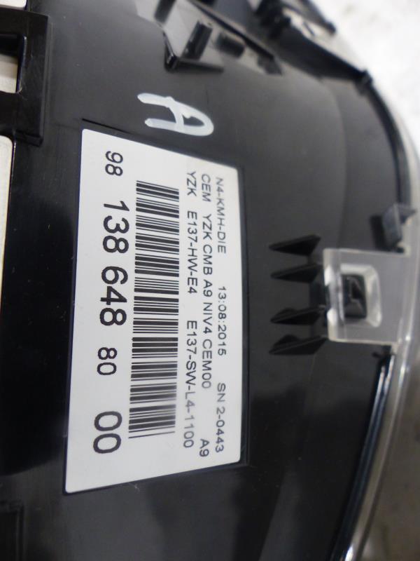 Compteur PEUGEOT 2008 1 PHASE 1 Diesel - 1