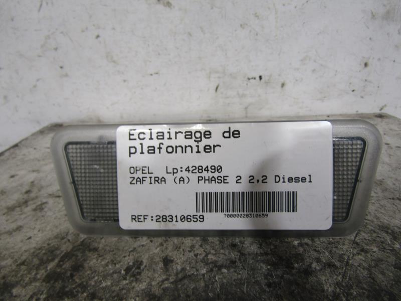 Eclairage de plafonnier OPEL ZAFIRA A PHASE 2 Diesel - 1