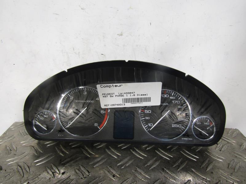 Compteur PEUGEOT 407 PHASE 1 BREAK Diesel - 1