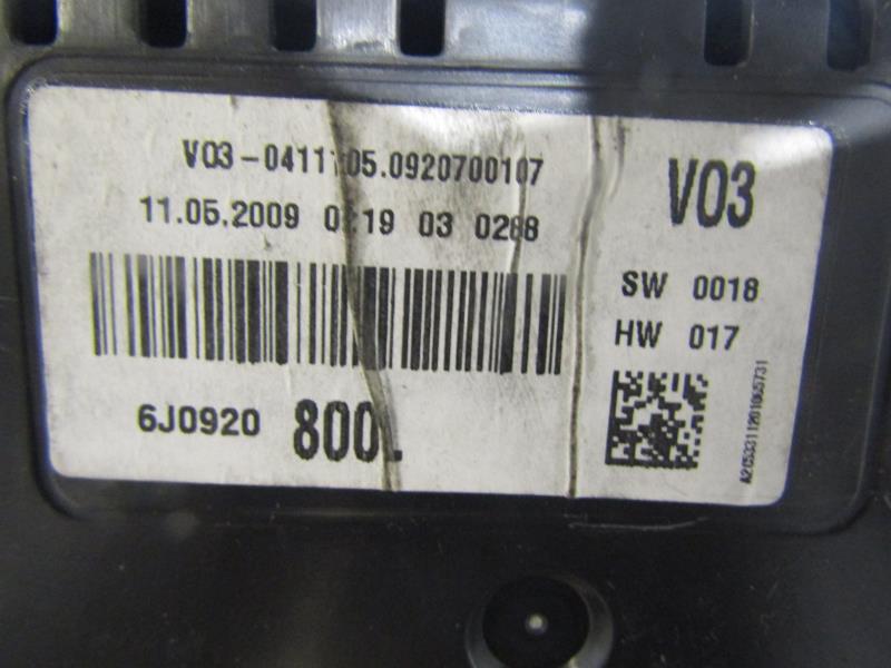 Compteur SEAT IBIZA 4 PHASE 1 COUPE Diesel - 1