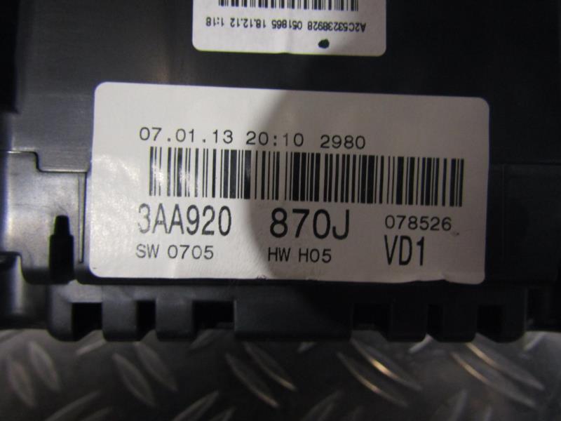 Compteur VOLKSWAGEN PASSAT 6 Diesel - 1