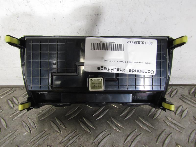 Commande chauffage TOYOTA AURIS 1 PHASE 2 Diesel - 1