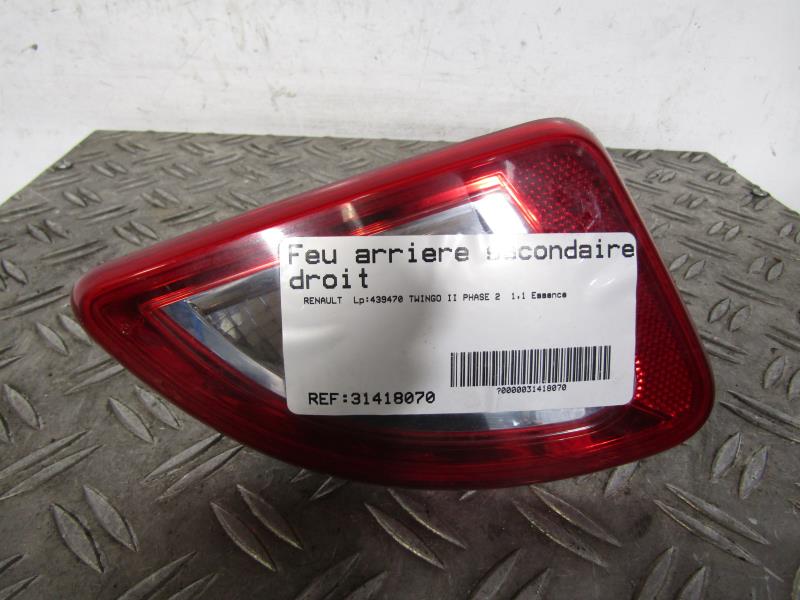 Feu arriere secondaire droit (feux) RENAULT TWINGO 2 PHASE 2 Essence - 1
