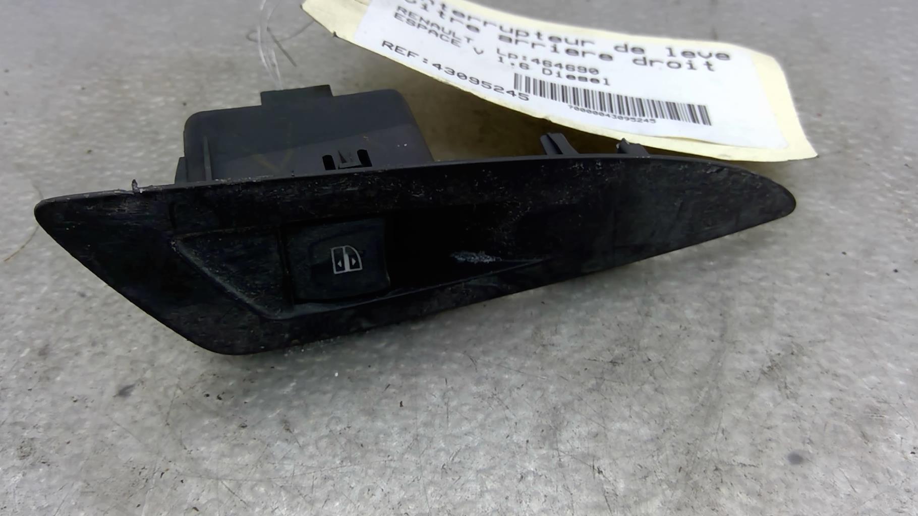 Interruttore lavacristalli posteriore destro RENAULT ESPACE 5 Diésel - 1