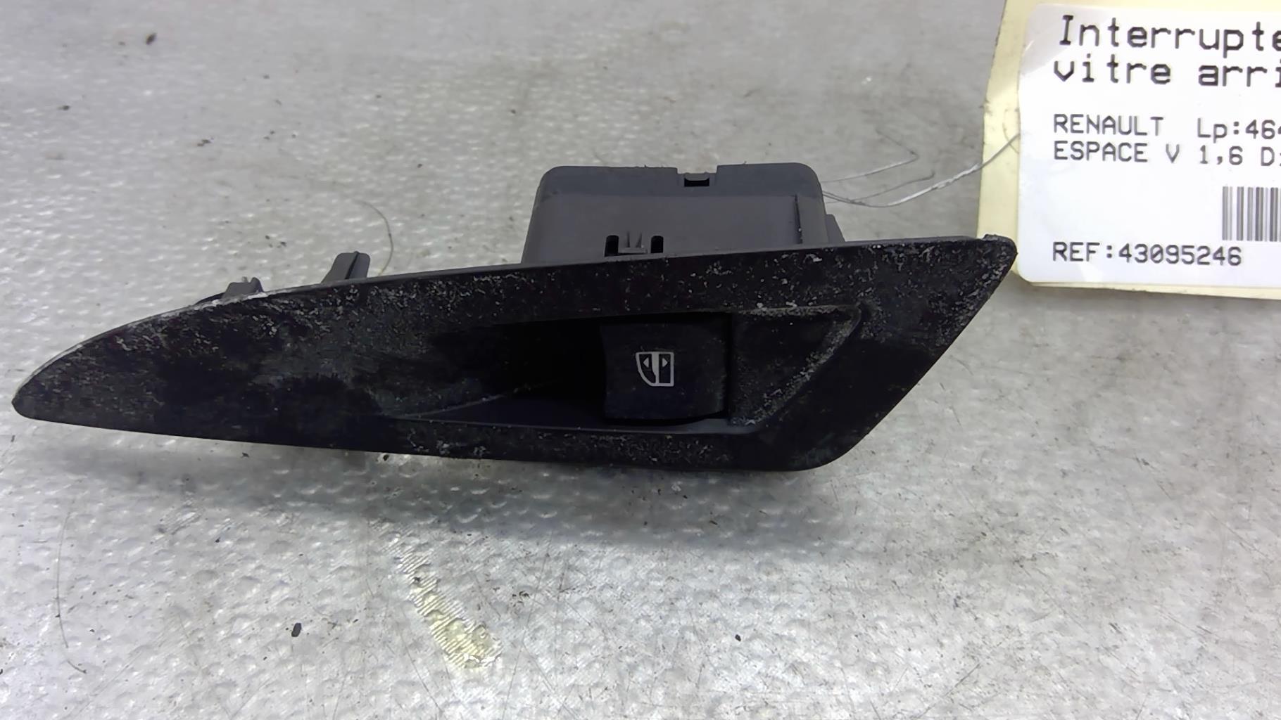 Interruttore lavacristalli posteriore sinistro RENAULT ESPACE 5 Diésel - 1