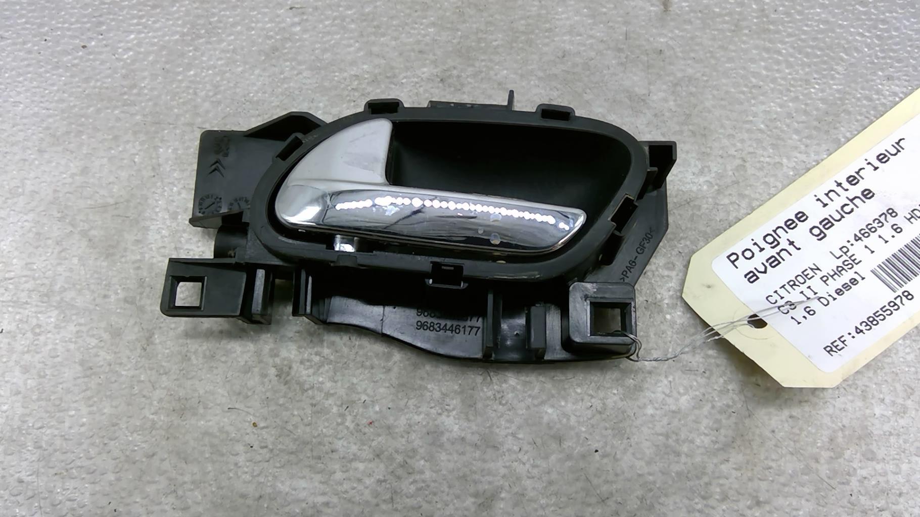Maniglia interna anteriore sinistra CITROEN C3 2 PHASE 1 Diésel - 1