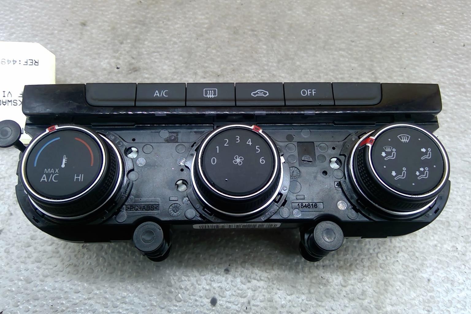 Commande chauffage VOLKSWAGEN GOLF 7 PHASE 1 BREAK Diesel - 1