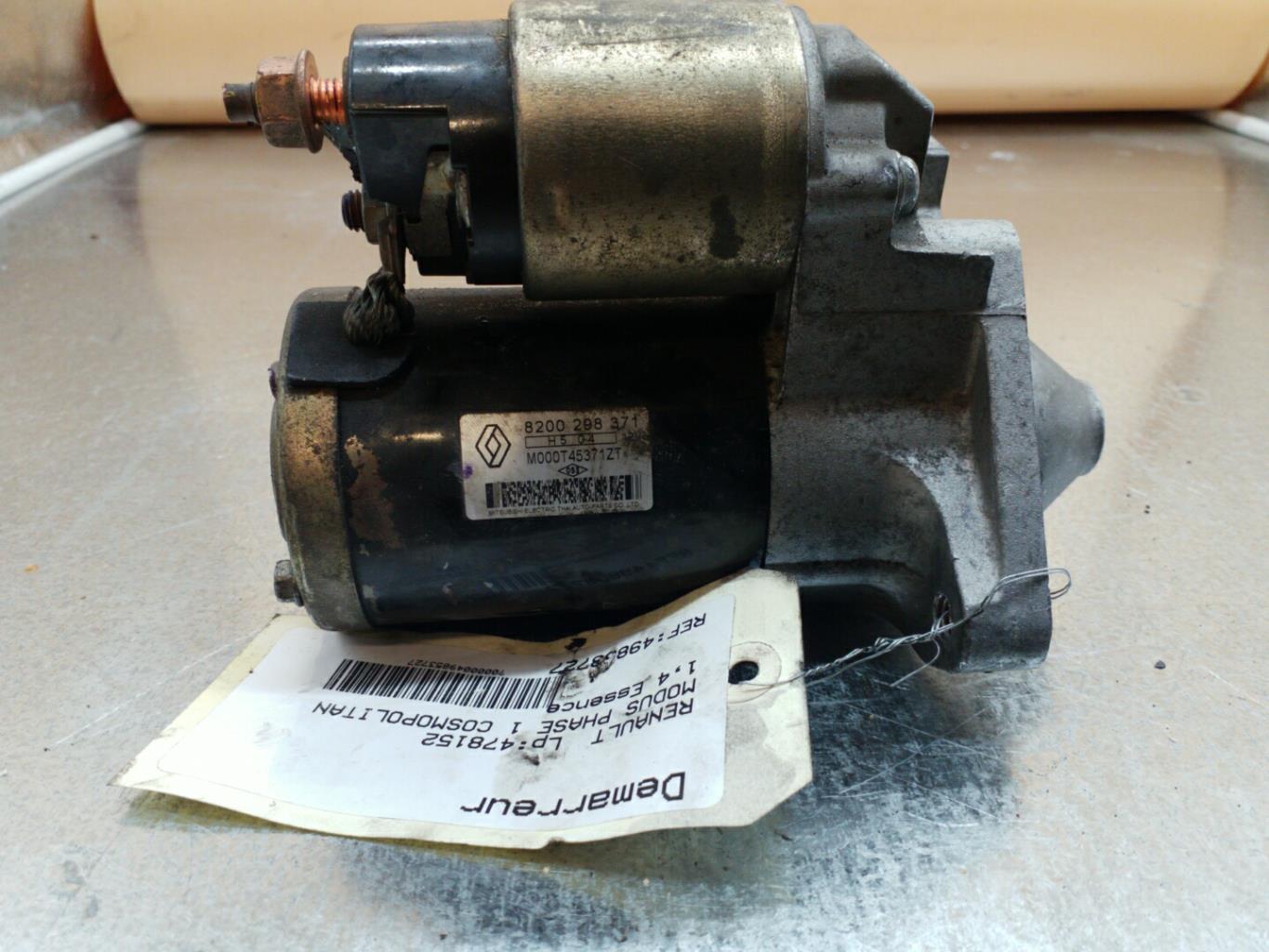 Demarreur RENAULT MODUS PHASE 1 Essence - 1