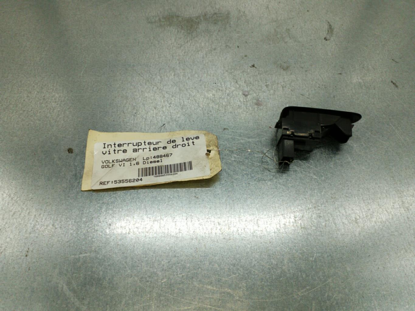 Interruttore lavacristalli posteriore destro VOLKSWAGEN GOLF 6 Diésel - 1
