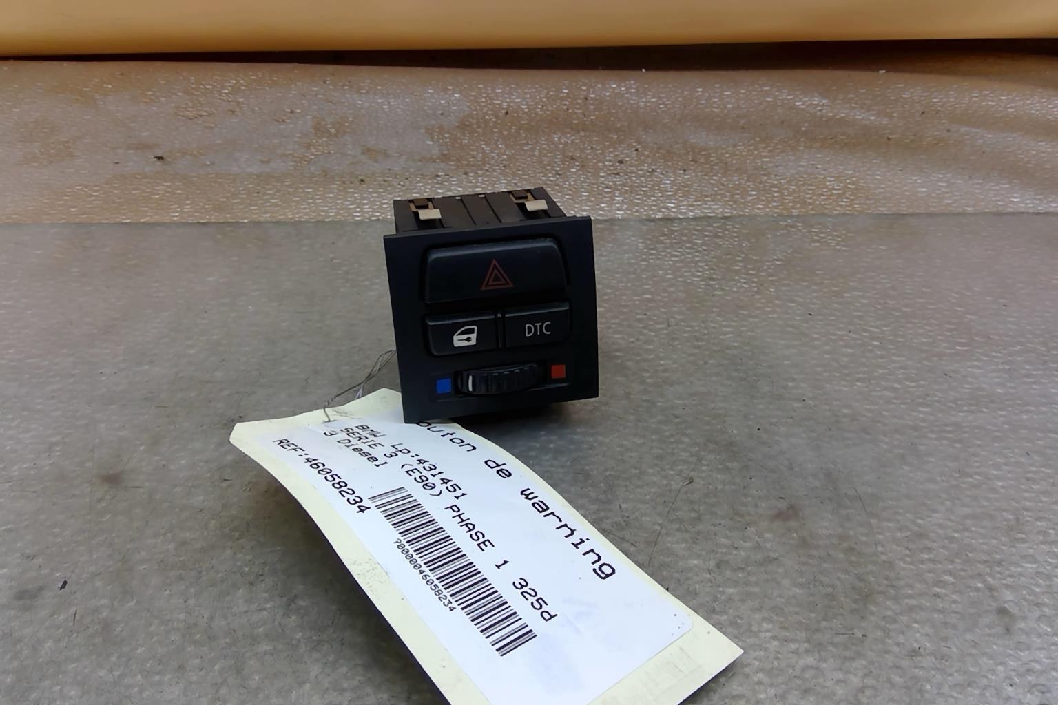 Bouton de warning BMW SERIE 3 E90 PHASE 1 Diesel - 1