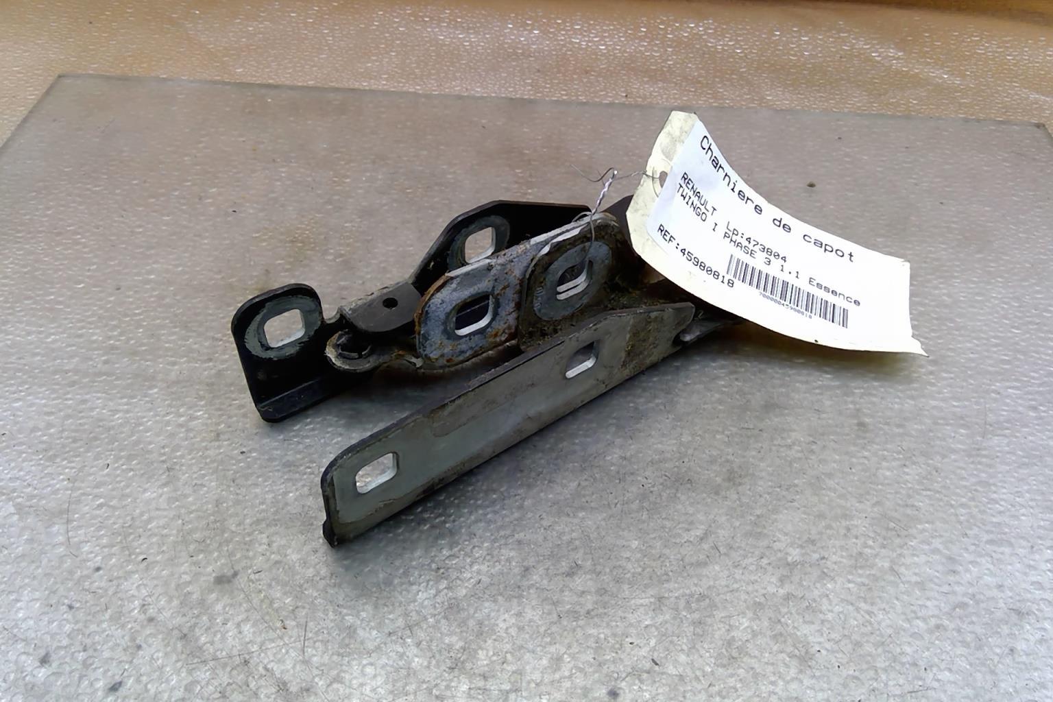 Charniere de capot RENAULT TWINGO 1 PHASE 3 Essence - 1