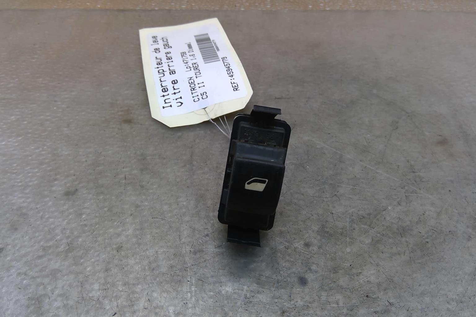 Interruttore lavacristalli posteriore sinistro CITROEN C5 2 Diésel - 1