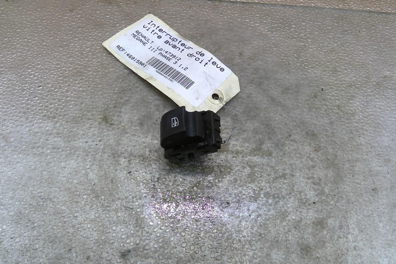 Interruttore lavacristalli anteriore destro RENAULT MEGANE 3 PHASE 3 Gasolina - 1