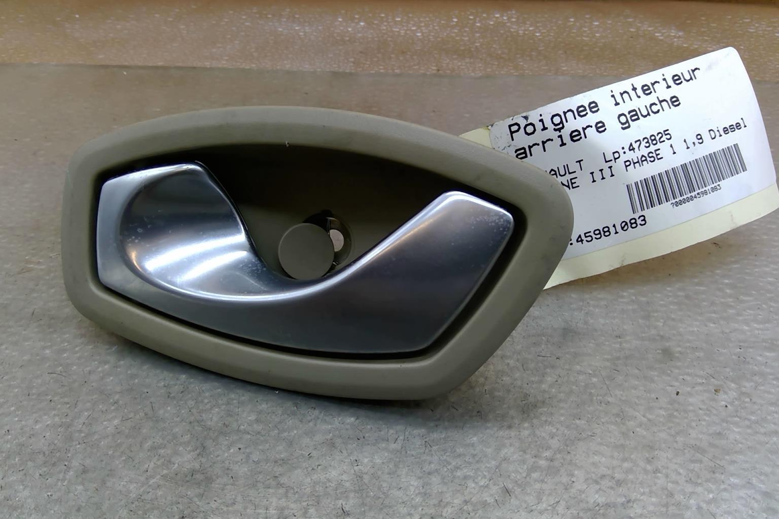 Maniglia interna posteriore sinistra RENAULT MEGANE 3 PHASE 1 Diésel - 1