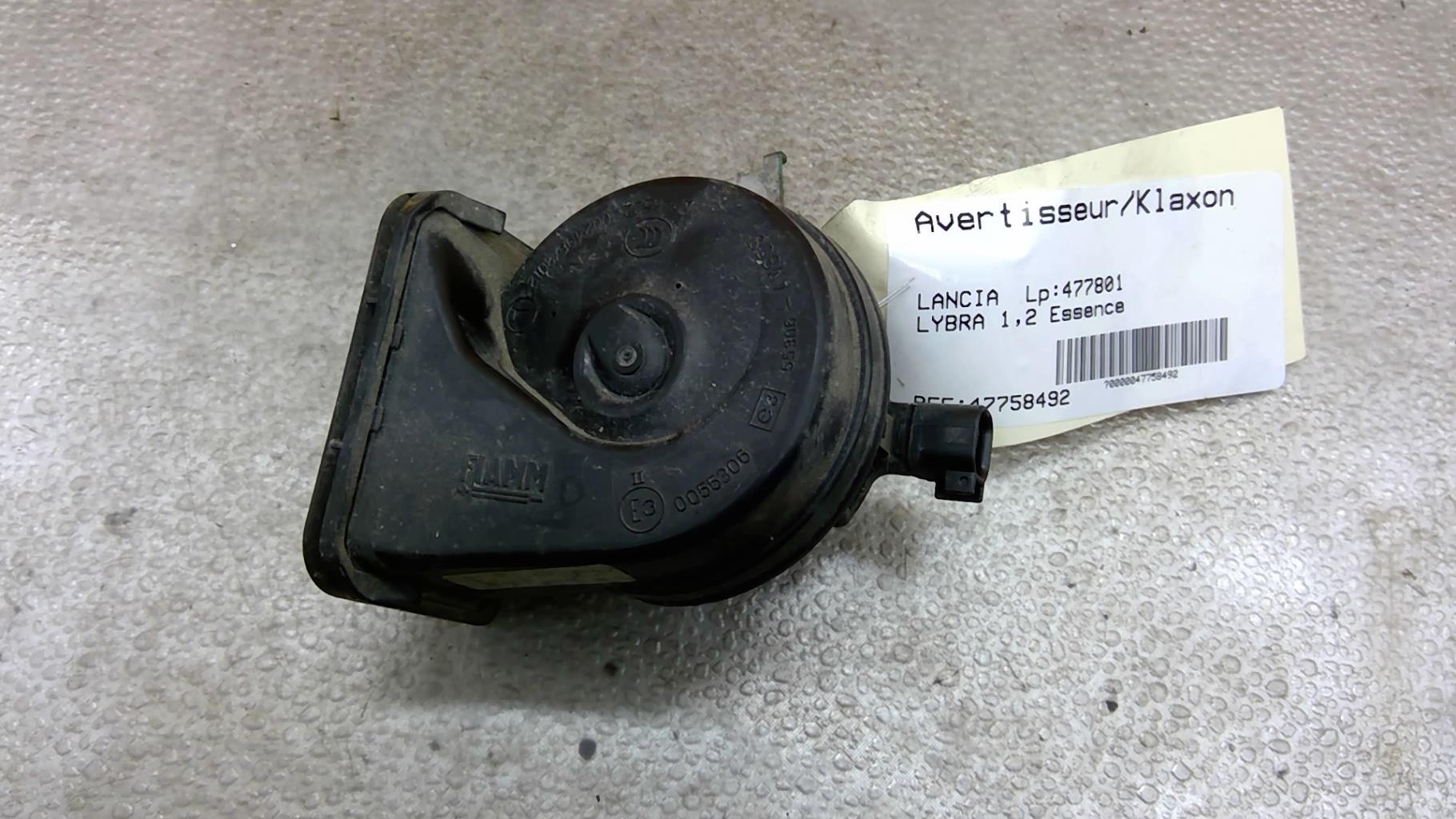 Tromba/Clacson LANCIA YPSILON 5 Gasolina - 1