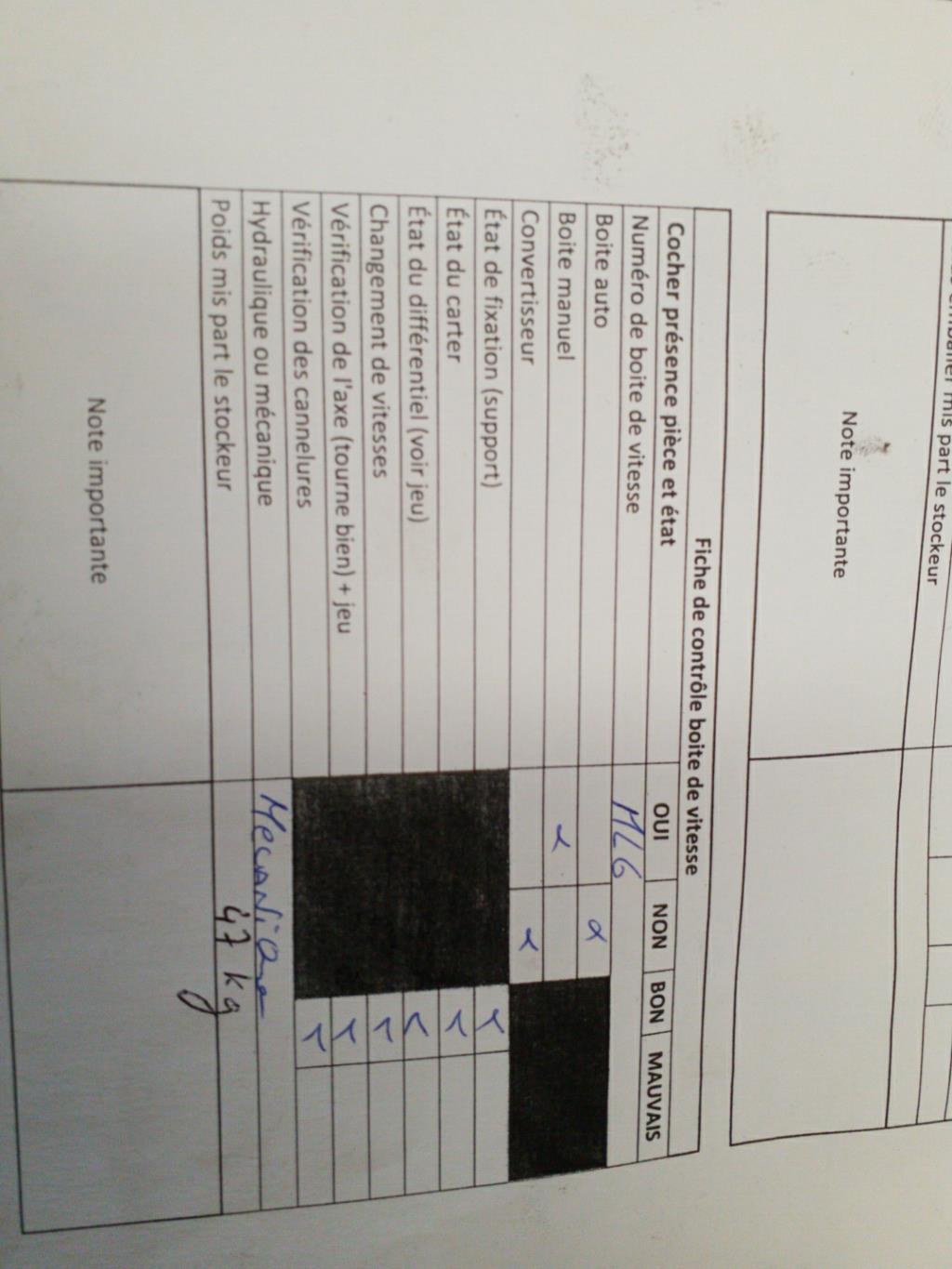Boite de vitesses PEUGEOT 407 COUPE Diesel - 1