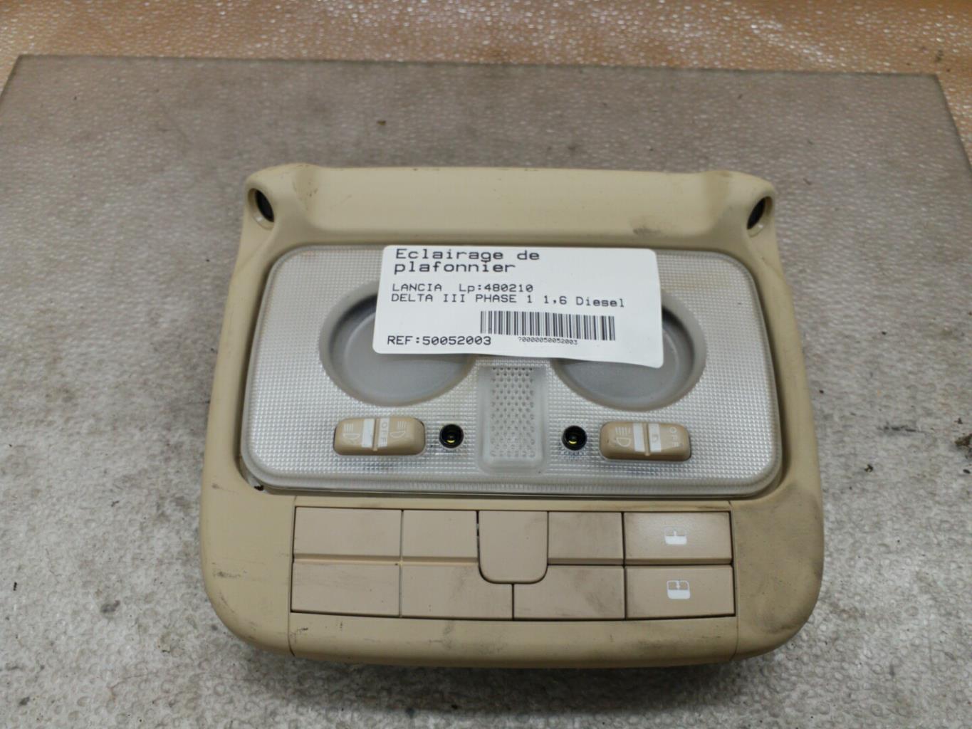 Eclairage de plafonnier LANCIA DELTA 3 Diesel - 1