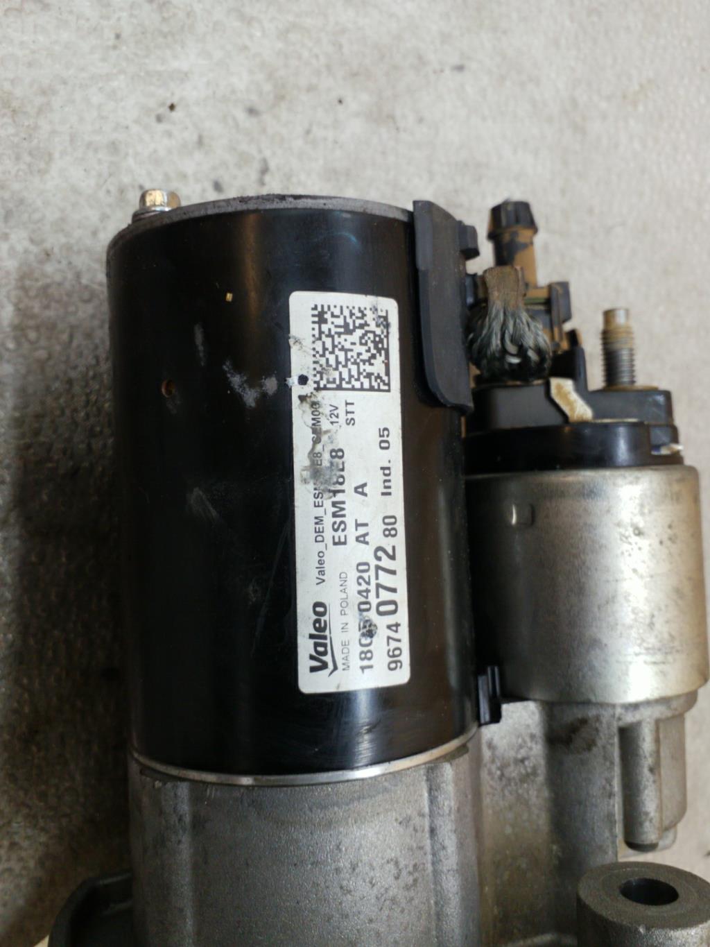 Motorino avviamento PEUGEOT 208 1 PHASE 2 Gasolina - 1