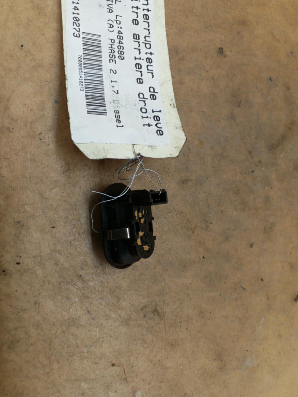 Interruttore lavacristalli posteriore destro OPEL MERIVA A PHASE 2 Diésel - 1