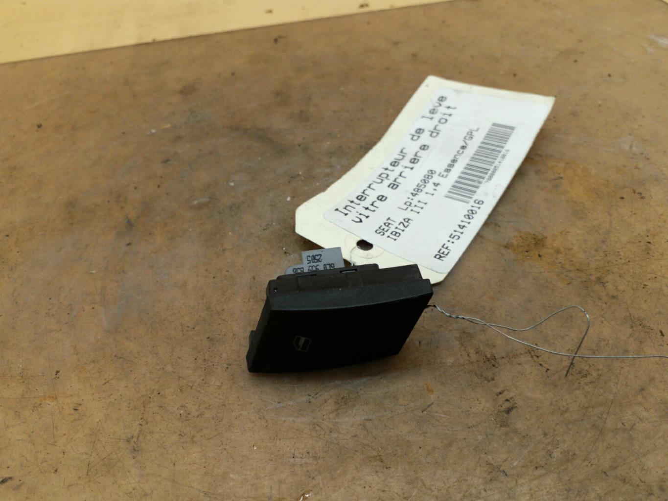 Interruttore lavacristalli posteriore destro SEAT IBIZA 3 PHASE 1 Gasolina/GLP - 1