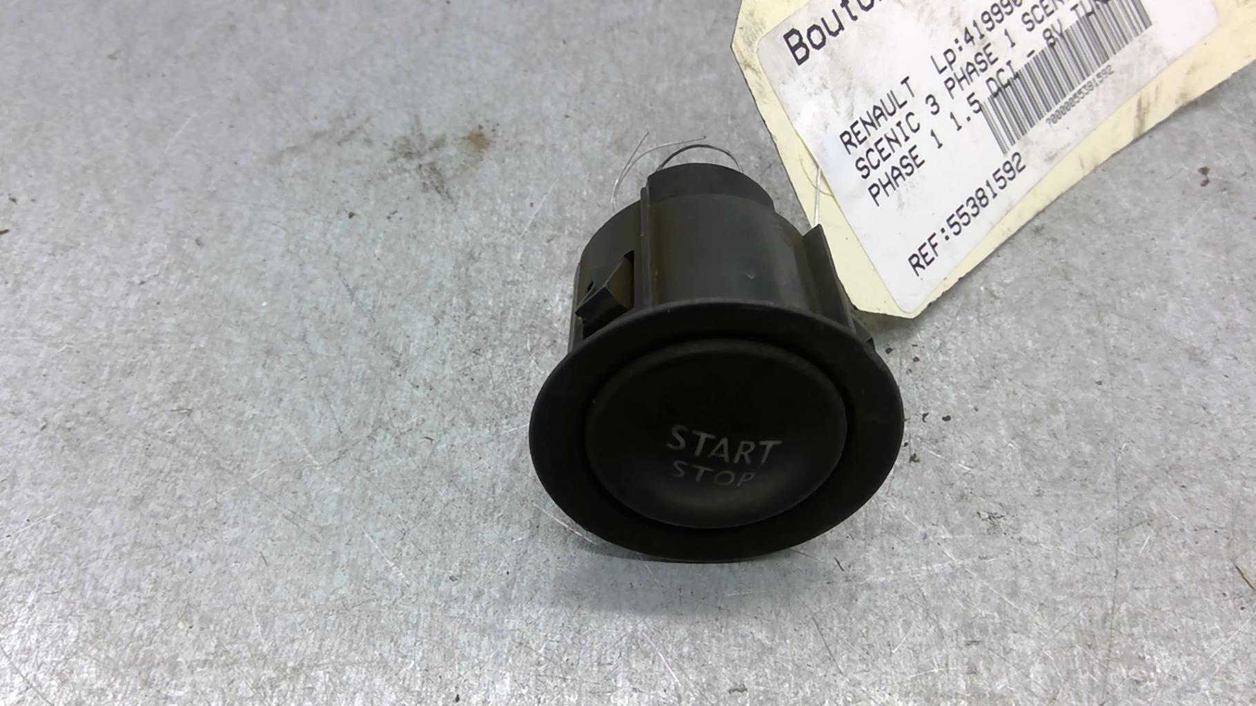 Bouton de demarrage RENAULT SCENIC 3 PHASE 1 Diesel - 1