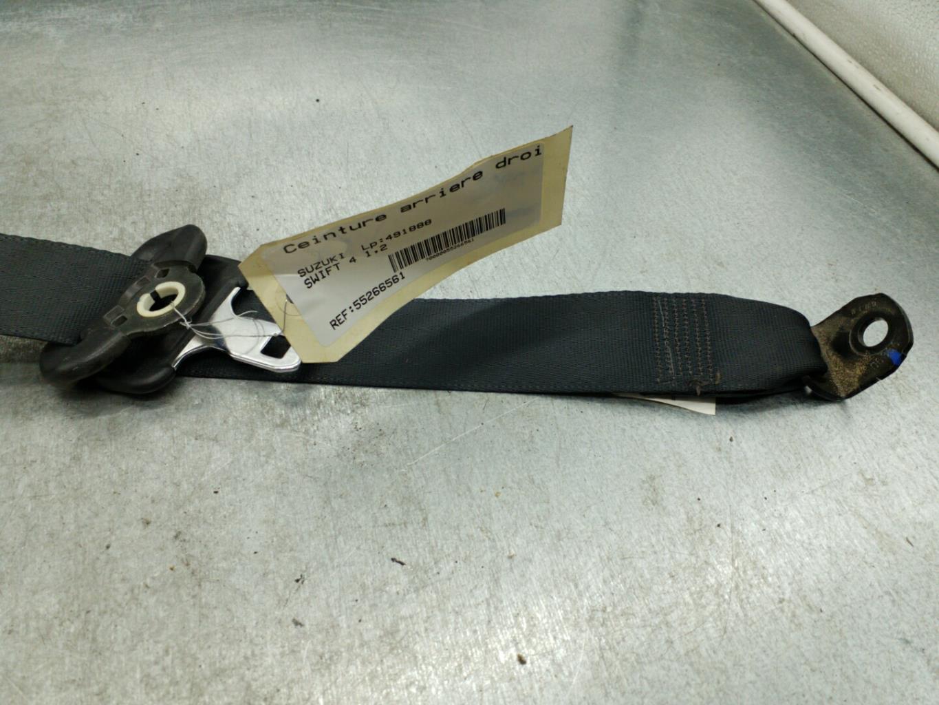 Cintura di sicurezza posteriore destra SUZUKI SWIFT 4  - 1