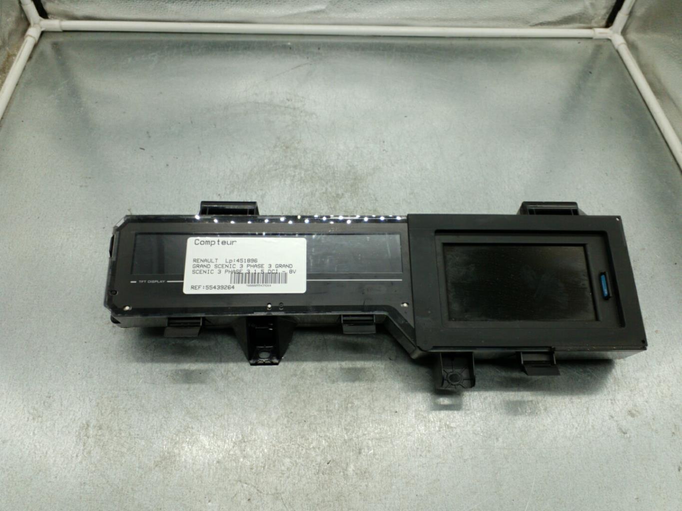 Compteur RENAULT GRAND SCENIC 3 PHASE 3 Diesel - 1