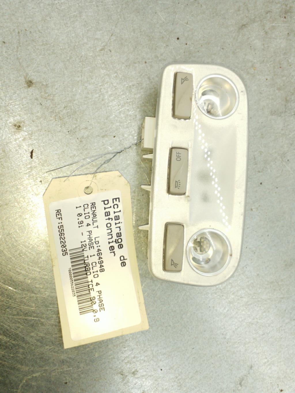 Eclairage de plafonnier RENAULT CLIO 4 PHASE 1 Essence - 1