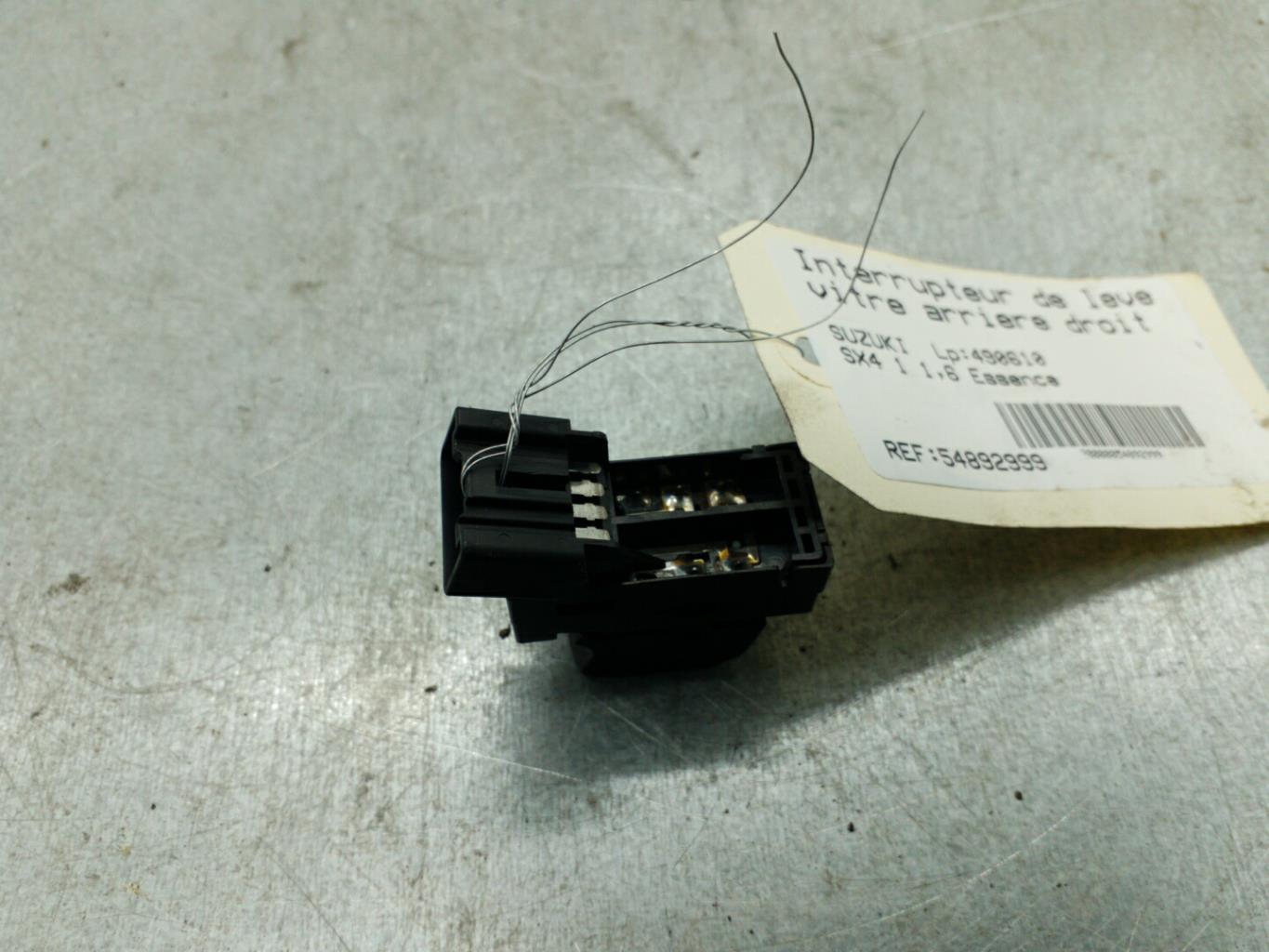 Interruttore lavacristalli posteriore destro SUZUKI SX4 1 Gasolina - 1
