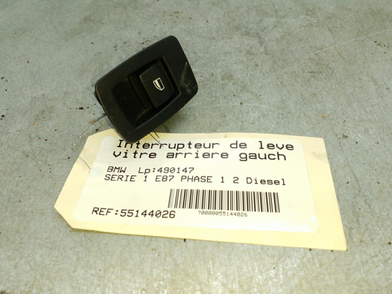 Interruttore lavacristalli posteriore sinistro BMW SERIE 1 E87 PHASE 1 Diésel - 1