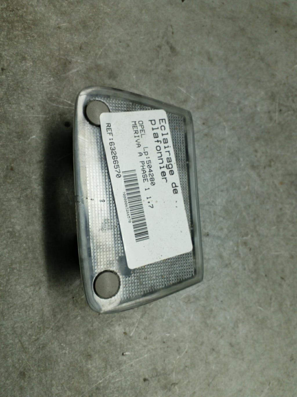 Eclairage de plafonnier OPEL MERIVA A PHASE 1  - 1