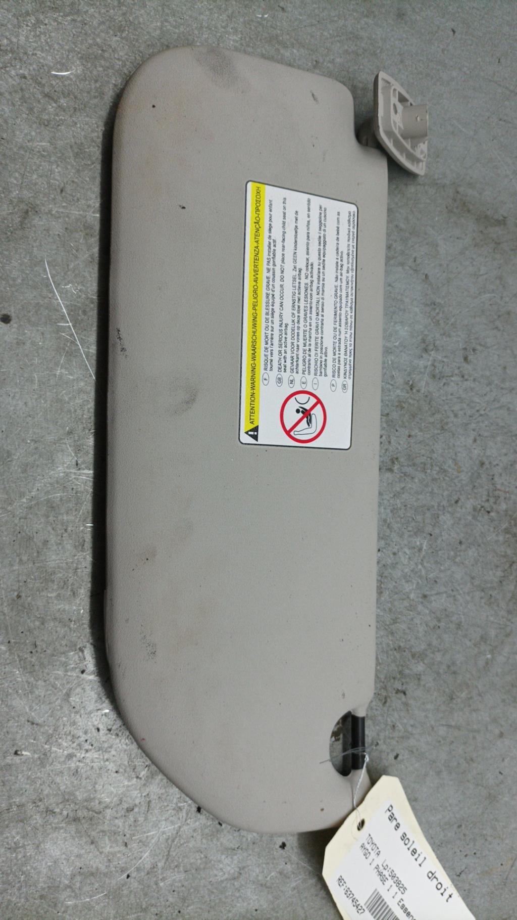 Visiera parasole destra TOYOTA AYGO 1 PHASE 1 Gasolina - 1