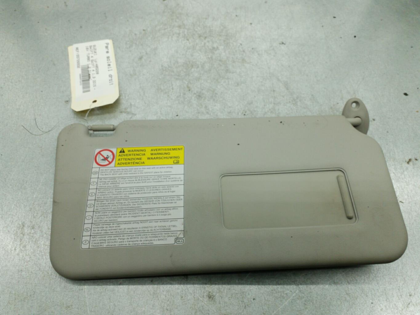 Visiera parasole destra SUZUKI SWIFT 4 Diésel - 1