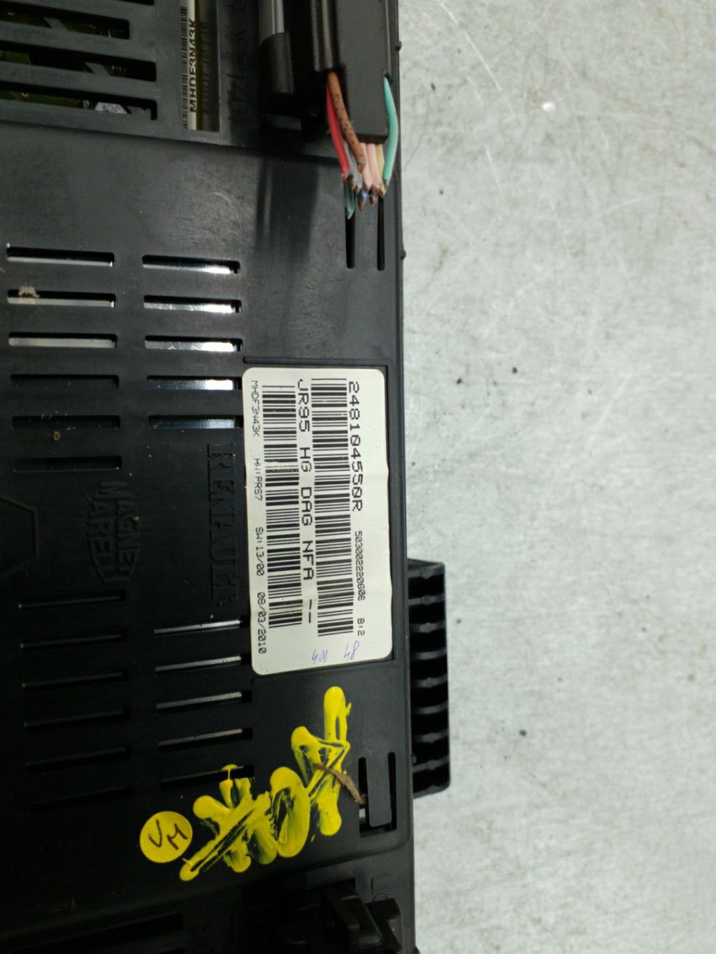 Ecran GPS RENAULT SCENIC 3 PHASE 1 Diesel - 1