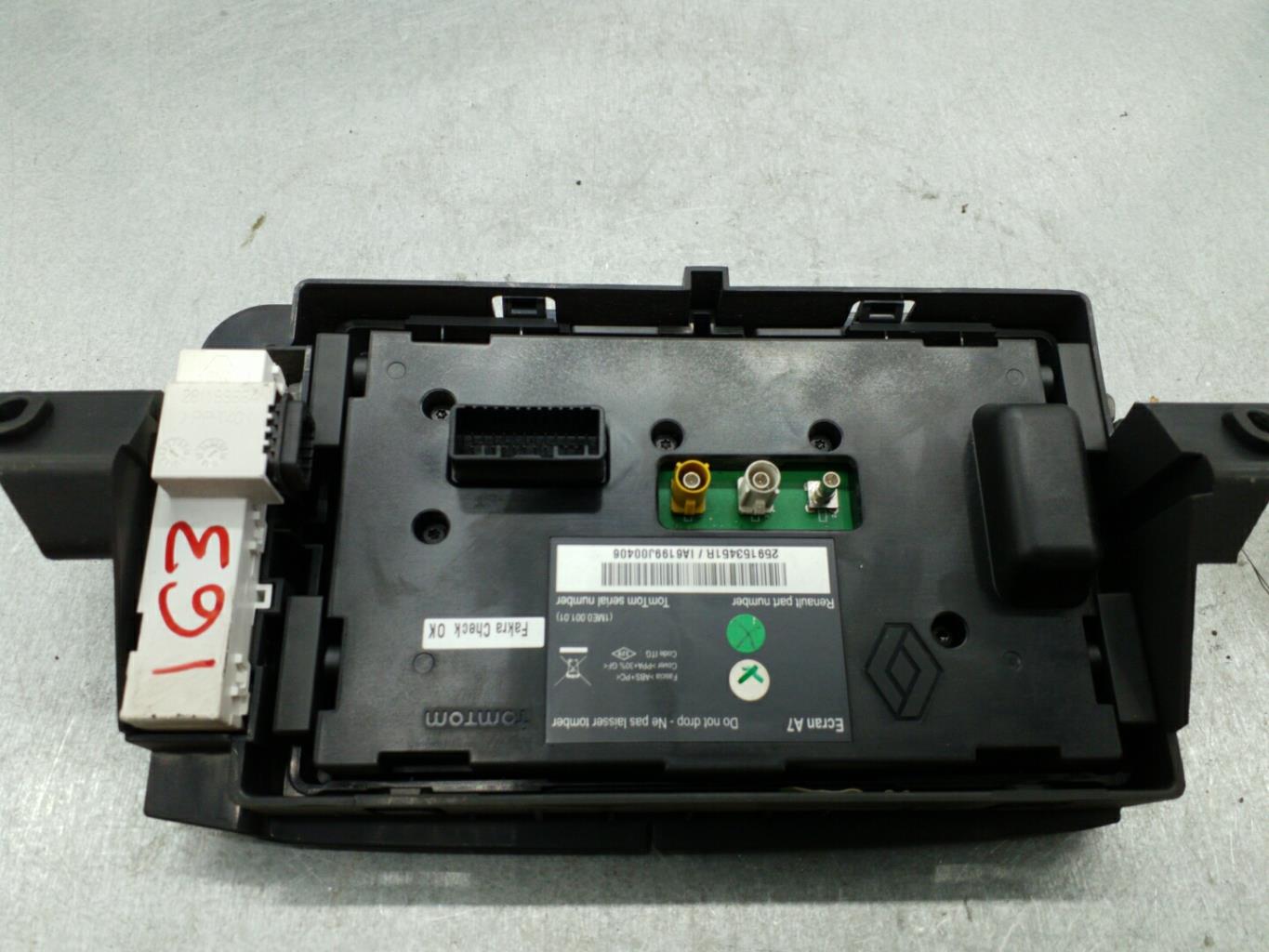 Ecran GPS RENAULT MEGANE 3 PHASE 1 Diesel - 1