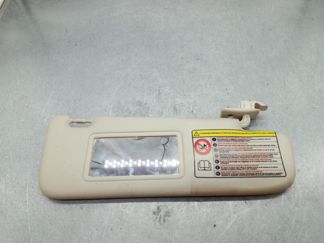 Visiera parasole destra FIAT 500 2 PHASE 1 Gasolina - 1