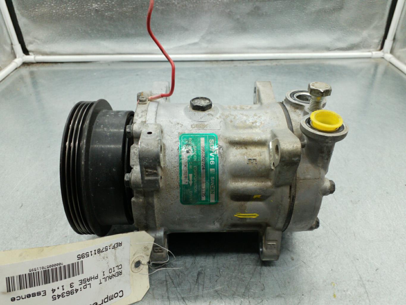 Compresseur clim RENAULT CLIO 1 PHASE 3 Essence - 1