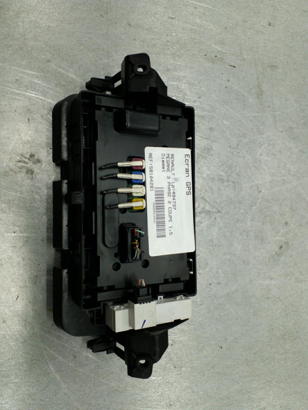 Ecran GPS RENAULT MEGANE 3 PHASE 2 COUPE Diesel - 1