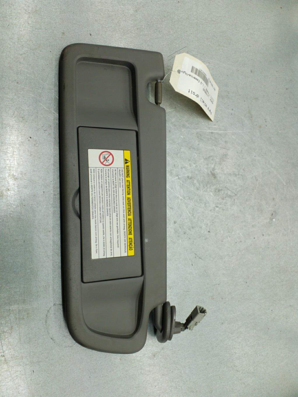Visiera parasole destra HONDA CIVIC 7 PHASE 1 Gasolina/Híbrido - 1
