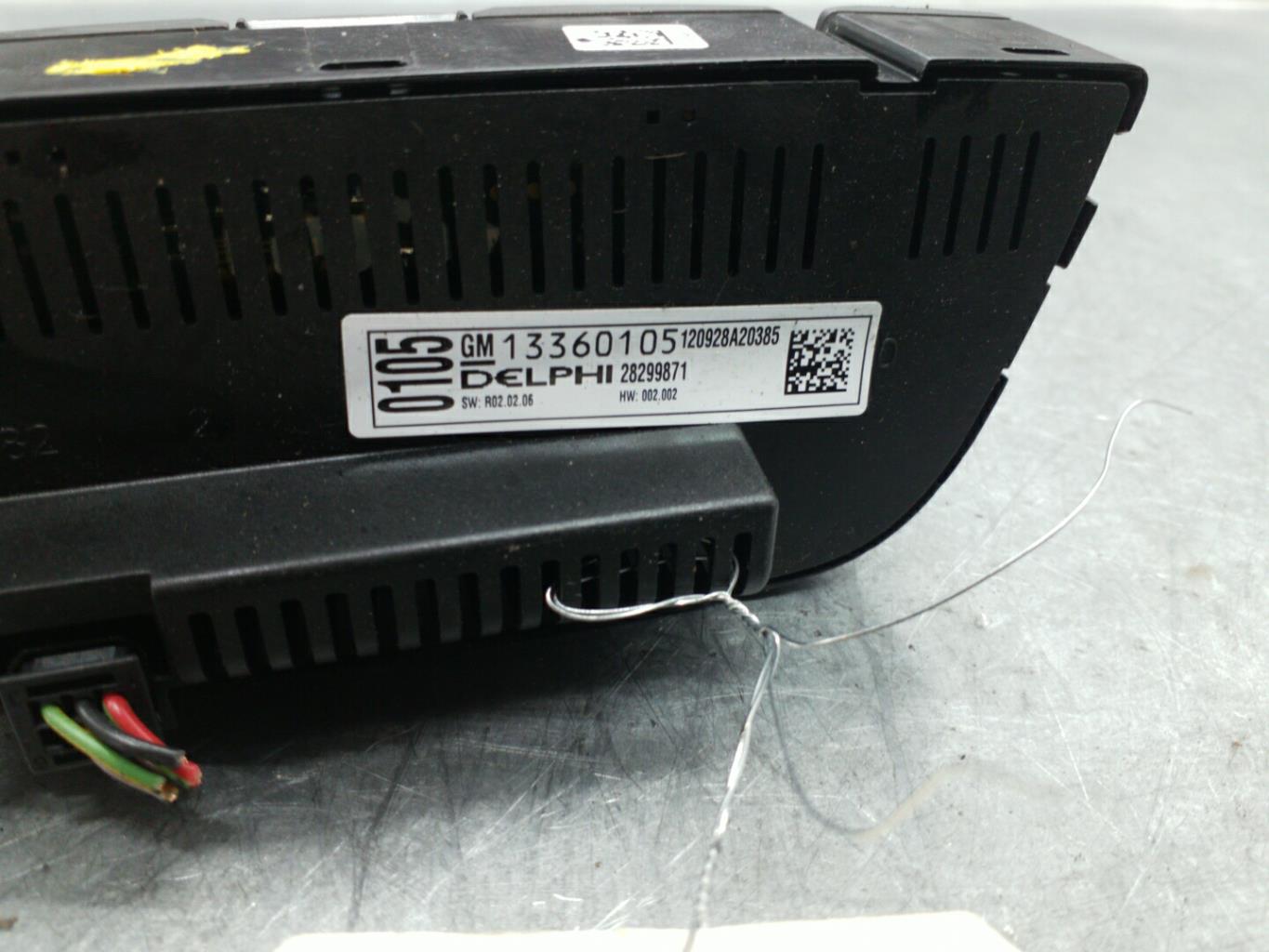 Commande chauffage OPEL ASTRA J PHASE 1 Essence - 1