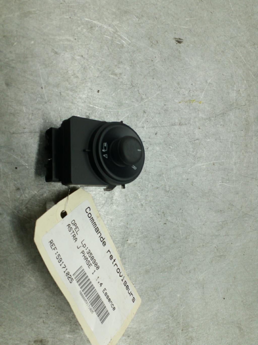Commande retroviseurs OPEL ASTRA J PHASE 1 Essence - 1