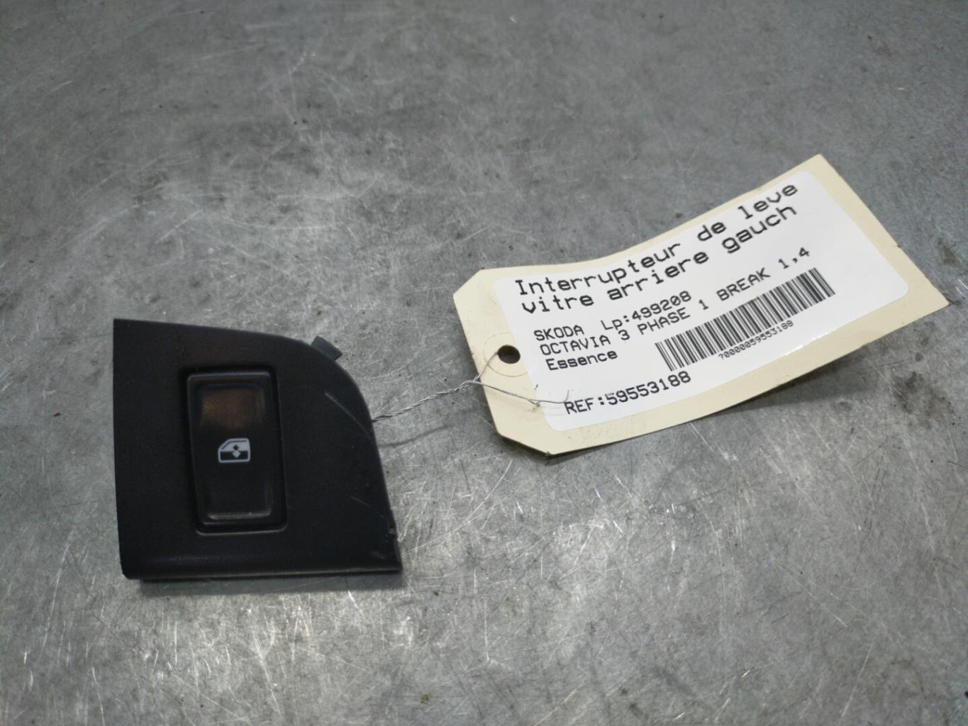 Interruttore lavacristalli posteriore sinistro SKODA OCTAVIA 3 PHASE 1 BREAK Gasolina - 1